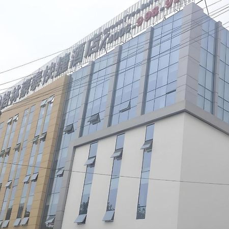 Greentree Inn Linyi Feixian Jianshe Road Express Hotel Exteriör bild