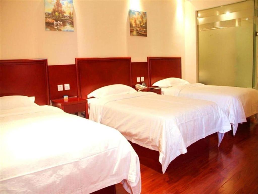 Greentree Inn Linyi Feixian Jianshe Road Express Hotel Exteriör bild